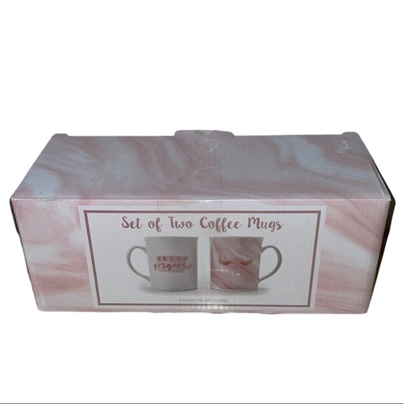 arcadia beauty labs Other - NEW 2 Coffee Cup Mugs Girly Makeup Bridal Fun Bachelorette Home Kitchen Gift